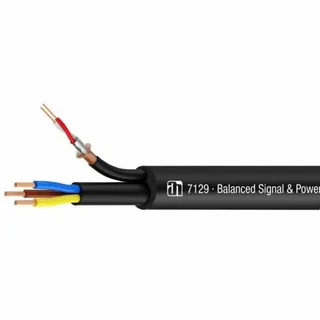 ADAM HALL 7129 Strom/Audiokabel (Meterware)